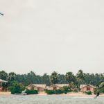 Kiten in Sri Lanka - foto kitespot Kalpitiya Lagune