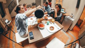 Ontbijt inclusief bij het kite huis in Essaouira