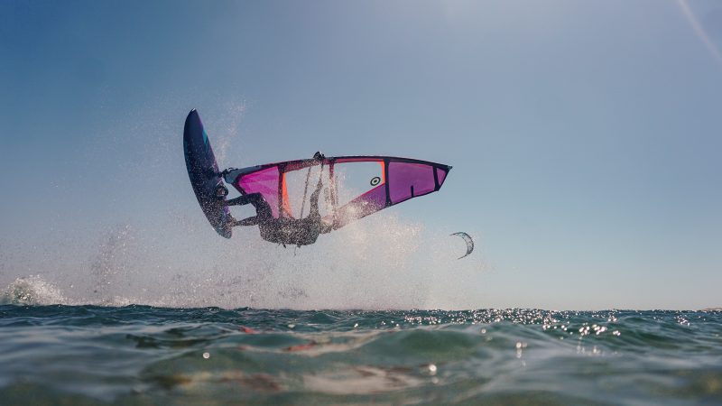 Windsurfen in Dakhla, rider Andy