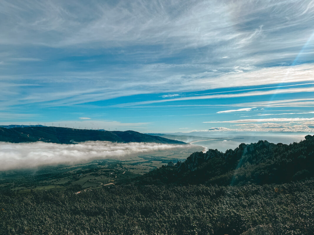 Uitzicht over Tarifa en Valdevaqueros - hiken